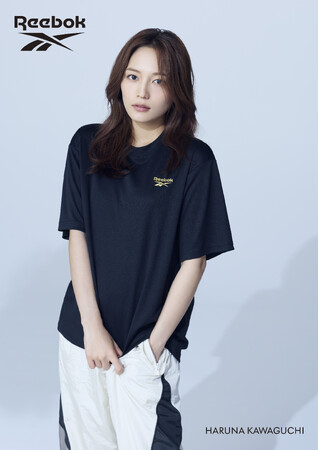 Reebokが、等身大の魅力で自分らしく駆け抜ける『川口春奈』を起用したビジュアルを公開！