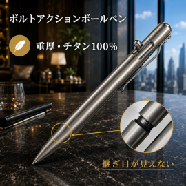 手にした瞬間にわかる存在感 手にした瞬間にわかる存在感