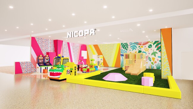 9月11日（金）、三重県津市「イオンスタイル津桜橋」に、ファミリーアミューズメント施設「NICOPA そよら津店」がオープン