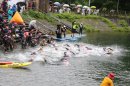 スイム会場の様子