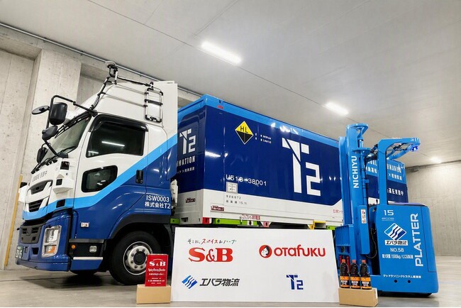 自動運転トラックと貨物鉄道を活用した共同輸送実証9月8日より開始