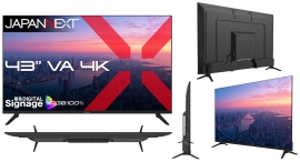 JAPANNEXTが43インチのVAパネルを搭載した大型4K液晶モニターを47,980円で9月3日(木)に発売 JAPANNEXTが43インチのVAパネルを搭載した大型4K液晶モニターを47,980円で9月3日(木)に発売