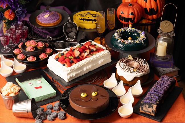 【舞浜イクスピアリ】スイーツビュッフェ「Salon de Sweets」にて秋限定『Halloween Trick or Sweet! ～おばけと魔女の誘惑ビュッフェ～』を9月15日(火)より開催！
