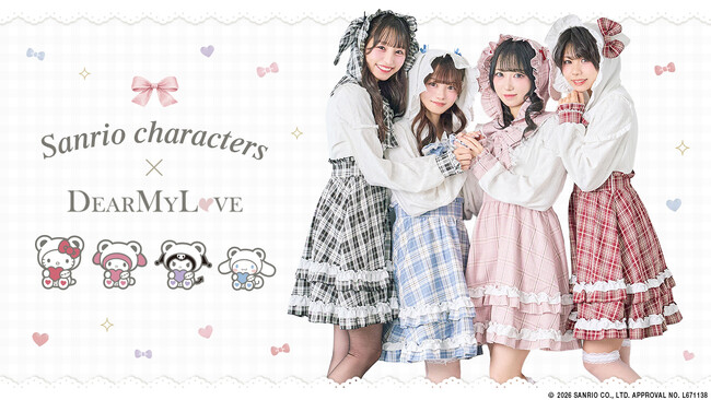 夢展望、サンリオキャラクターズとの新作を発売