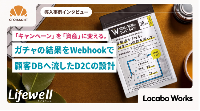 【導入事例】ガチャ参加データを自社ECの顧客情報へ自動連携。D2C企業が「キャンペーンを資産化」する仕組みを構築