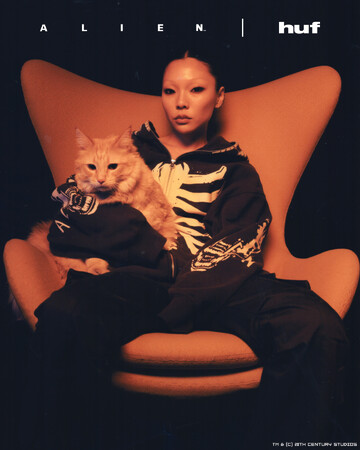 「huf」X「ALIEN」リリース!