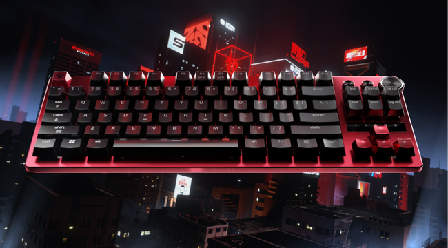 2つのアイコン、1つのバトルステーション ― RazerとSentinels、「Huntsman V3 Pro Tenkeyless 8KHz Sentinels Edition」を共同発表