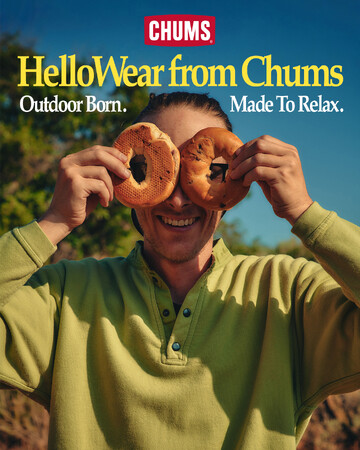 不朽の名作「Hurricane Top」40周年。CHUMSの原点が蘇る〈HelloWear from Chums〉が待望の復刻！