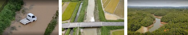 石川県でドローンを活用した大雨被害状況の緊急調査を実施