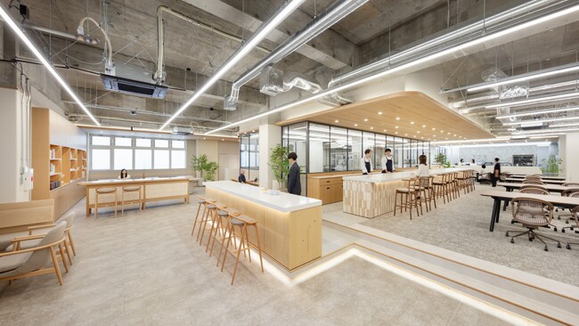 「白い恋人」の石屋製菓　本社オフィスをリニューアル