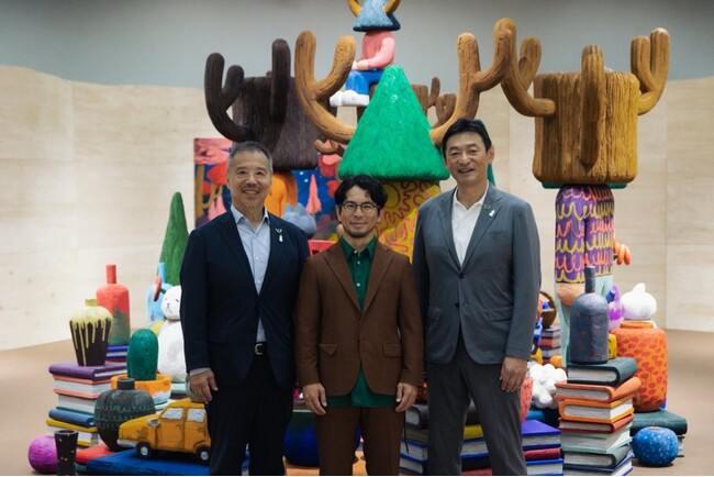 いよいよ明日9月5日（土）開幕！東京ミッドタウン日比谷 ホールこけら落とし　現代美術作家・平子雄一氏による「HUMAN AND NATURE」