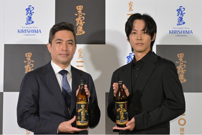 黒霧島新TVCM出演の松坂桃李さん登壇！多忙な日々で身についた“心のほどき方”を語る。思い出に残る家族での食卓エピソードも。