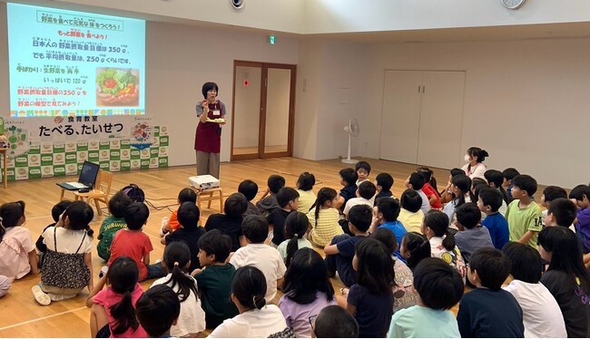 【いばらきコープ】石川フレンドクラブ（学童クラブ）で「食育教室 たべる、たいせつ」を開催
