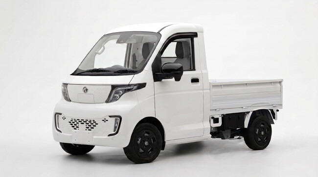 軽トラックタイプの商用EV「FKT」の受注を開始
