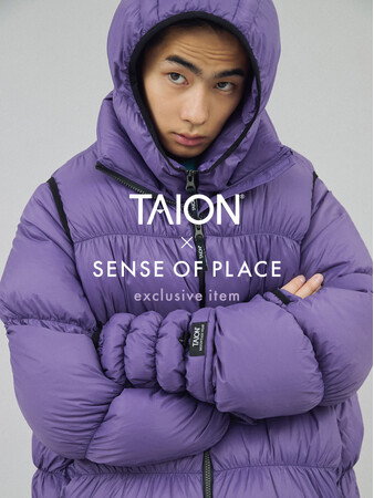 TAION × SENSE OF PLACE 800FPダウンと立体ステッチが映える、秋冬の別注コレクションが登場