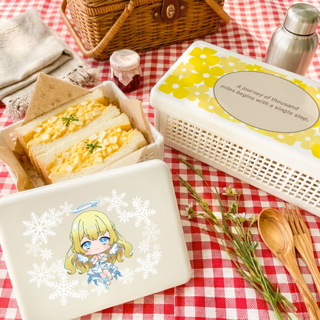 ME-Q、オリジナルサンドイッチケースを1個から作成可能に｜折りたたみ式・メッシュ構造の日本製ランチケース