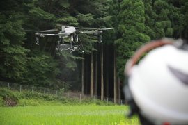 ドローンによる農業支援 ドローンによる農業支援