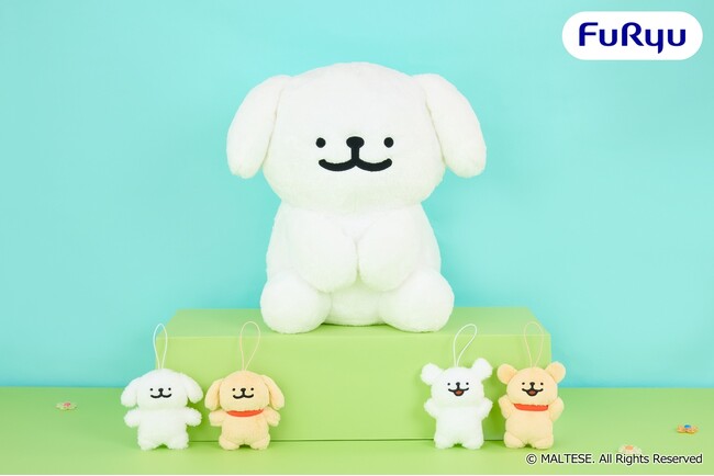 かわいすぎて目が離せない(ハート)アジア各国で話題沸騰中の「Maltese｜モルチーズ」がフリュープライズに初登場!