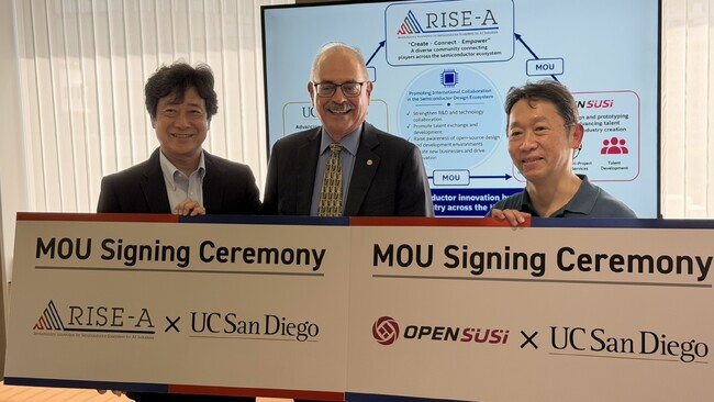 OpenSUSI、カリフォルニア大学サンディエゴ校とMOUを締結 ～先端研究・教育とオープンな半導体設計環境をつなぎ、日米の半導体設計コミュニティ連携を推進～