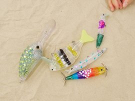 オリジナルルアーペインティングワークショップを実施 オリジナルルアーペインティングワークショップを実施