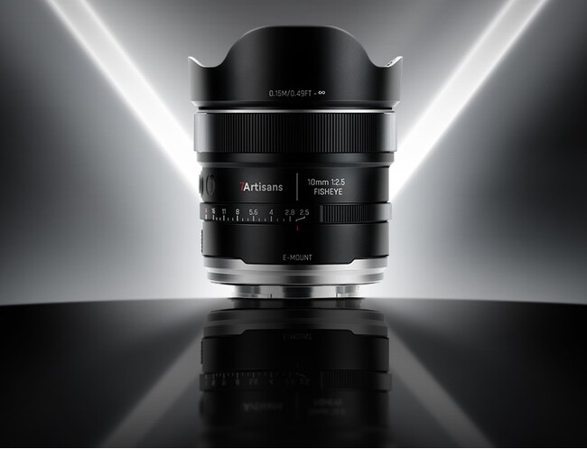 魚眼レンズに、AFという新たな選択肢。フルサイズ対応「七工匠 7Artisans MAX AF 10mm F2.5 Fisheye」発売