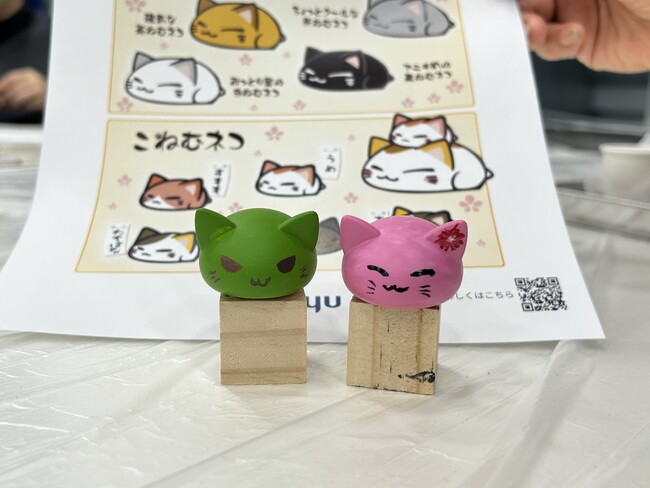 子どもたちにものづくりの楽しさを体感する機会を！フィギュアの祭典「ワンフェス」にて『ねむネコ』塗装体験会を実施