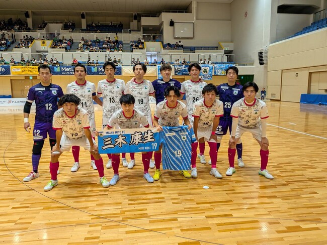 【Fリーグ】マルバ水戸FC、敵地・神戸で2点差を追いつく粘りを見せるも3-4で惜敗。次節9月13日はホームで白山戦！