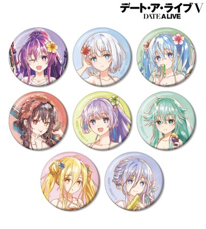 アニメ「デート・ア・ライブV」の描き下ろし デート・ア・バカンスver. Ani-Art aqua label 各種商品の受注を開始！アニメ・漫画のオリジナルグッズを販売する「AMNIBUS」にて