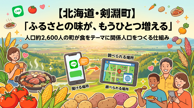 【北海道・剣淵町】「ふるさとの味が、もうひとつ増える」人口約2,600人の町が食をテーマに関係人口をつくる仕組み