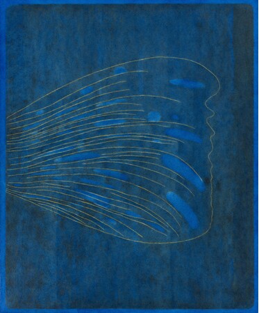 【銀座 蔦屋書店】草井裕子の個展「blue」を9月19日（土）より開催。70種以上の青からひとつの色鉛筆を選び、緻密な手仕事によって“生”への深く、静かな探求を描き出す。
