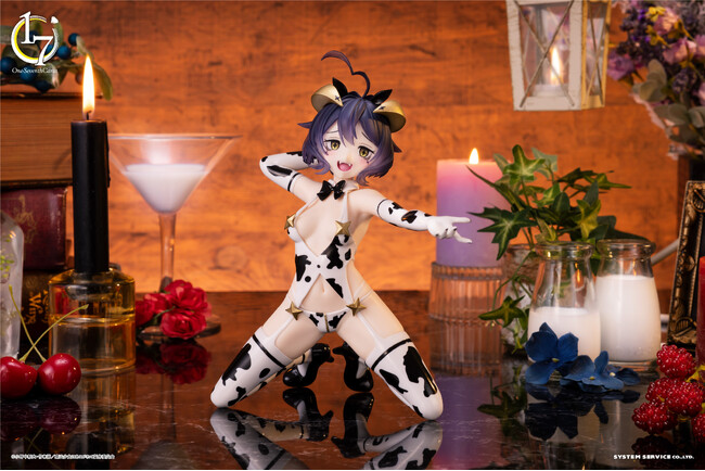 システムサービスのフィギュアブランド「One-Seventh Carat」からTVアニメ「魔法少女にあこがれて」マジアベーゼ 悪の牛柄Ver.が2026年9月に登場！