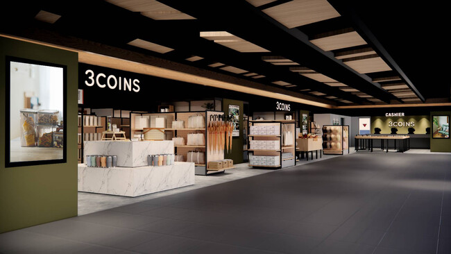 3COINS 台湾1号店となる「3COINS 誠品生活武昌店」が ９月12日（土）にグランドオープン！