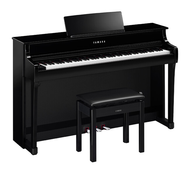 木材を活かした鍵盤で、グランドピアノらしさを追求　ヤマハ 電子ピアノクラビノーバ『CLP-836』『CLP-826』を発売