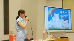 【開催報告】新井恵理那さんと絵本でつながることばの時間～ 絵本を通して、ことばの楽しさと夢にふれよう！ ～