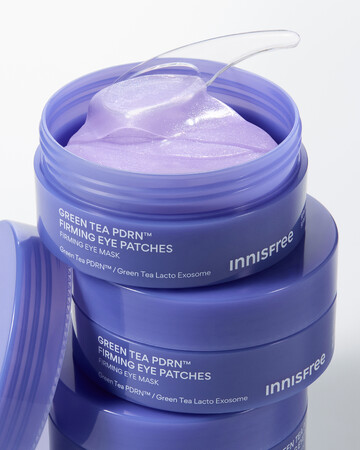 【INNISFREE】PDRN×エクソソーム配合のアイパッチで目元集中ケア。独自の美容成分で、ハリ・ツヤのある目元へ 『グリーンティーPDRN ファーミング アイパッチ』10月1日（木）発売 