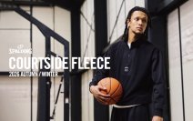 スポルディングより”COURTSIDE DOUBLE-FACED FLEECEシリーズ ”新登場