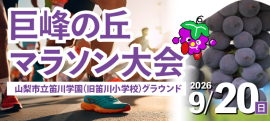 巨峰の丘マラソン大会 巨峰の丘マラソン大会