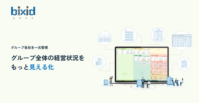 経営支援クラウド『bixid(ビサイド)』、グループ企業向けサービスサイトを公開!