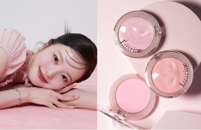 本田真凜プロデュースのコスメブランド「Luarine（ルアリン）」毛穴をぼかして、自然な血色感と透明感を与える透け感ミルキーチークが新登場！