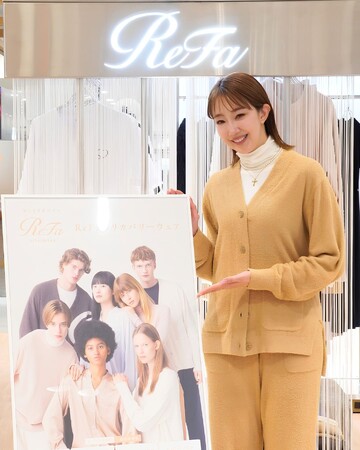 紅ゆずるさん登壇！ReFa VITALWEAR 関西圏初の期間限定ショップ　オープン記念トークショー開催