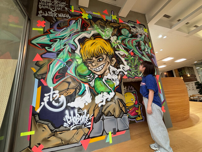 「挑戦する力」を、アートを通して高校生へ松陰高等学校町田校、那須川天心選手の挑戦を応援