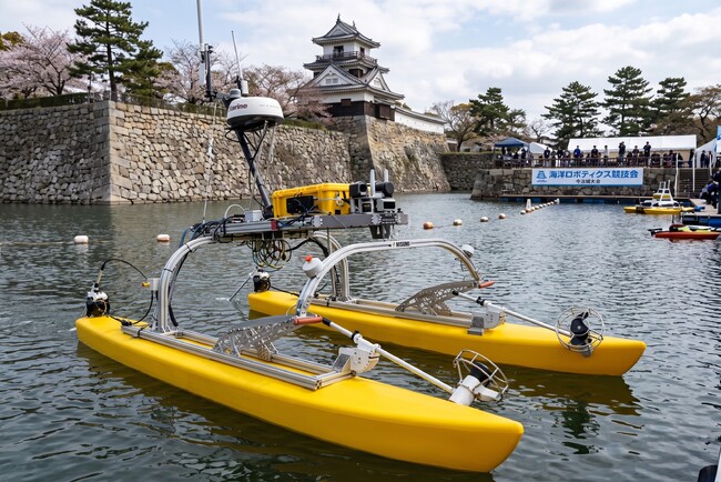 【株式会社SUNABACO】今治市より「次世代海事人材育成及び海のロボコン開催調査実証業務」をプロポーザルにて受託。今治城にてエキシビジョン大会を開催！