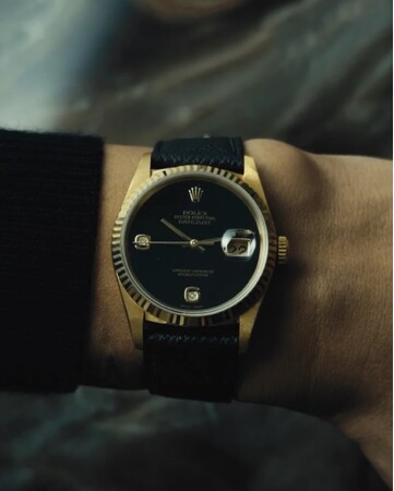 “Black Silence” 漆黒のオニキスと2石のダイヤモンド、1996年製ROLEX Datejust Onyx Diamond Dialを販売開始。