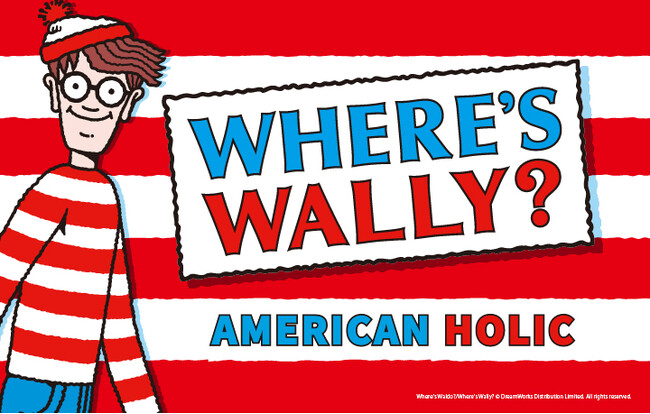 【AMERICAN HOLIC】『ウォーリーをさがせ！』と初コラボレーション！旅をテーマに遊び心を表現したアイテムが9月18日(金)発売