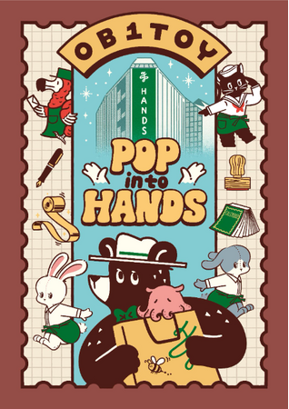 OB1TOY POP into HANDS