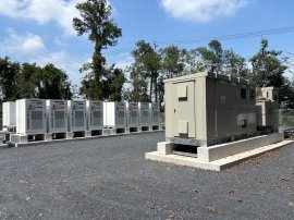 写真1:栃木県栃木市岩舟町蓄電所 写真1:栃木県栃木市岩舟町蓄電所