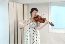 東日本橋防音実証施設体験風景・ヴァイオリン 東日本橋防音実証施設体験風景・ヴァイオリン