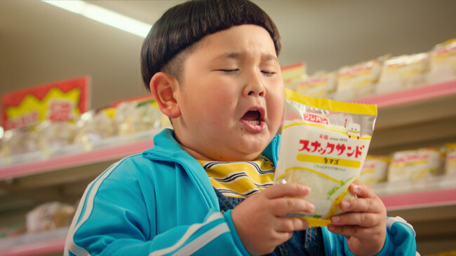 「元祖をとりもどせ！んーぱの逆襲」携帯サンドイッチの元祖「スナックサンド」CMリニューアル・WEBCM公開