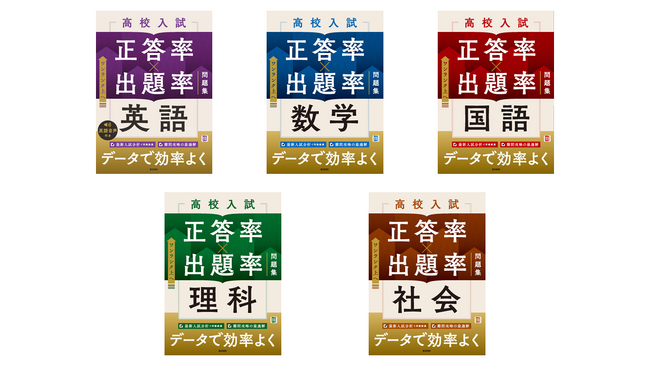 『高校入試 正答率×出題率 問題集』予約販売開始