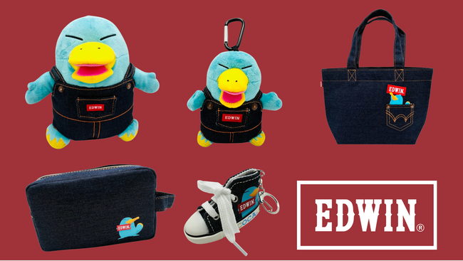 カモノハシのイコちゃん×EDWINコラボレーション商品 2026年9月18日(金)に発売